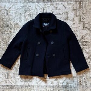 Il Gufo Kids Navy Pea Coat 6yrs